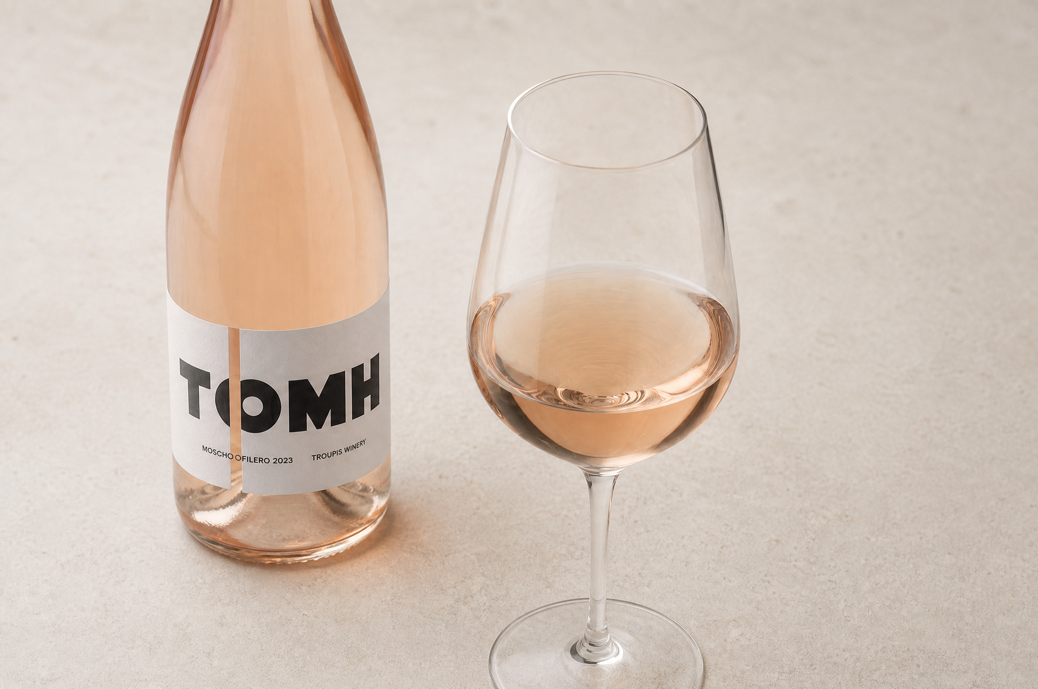 Griekse rosé wijn
