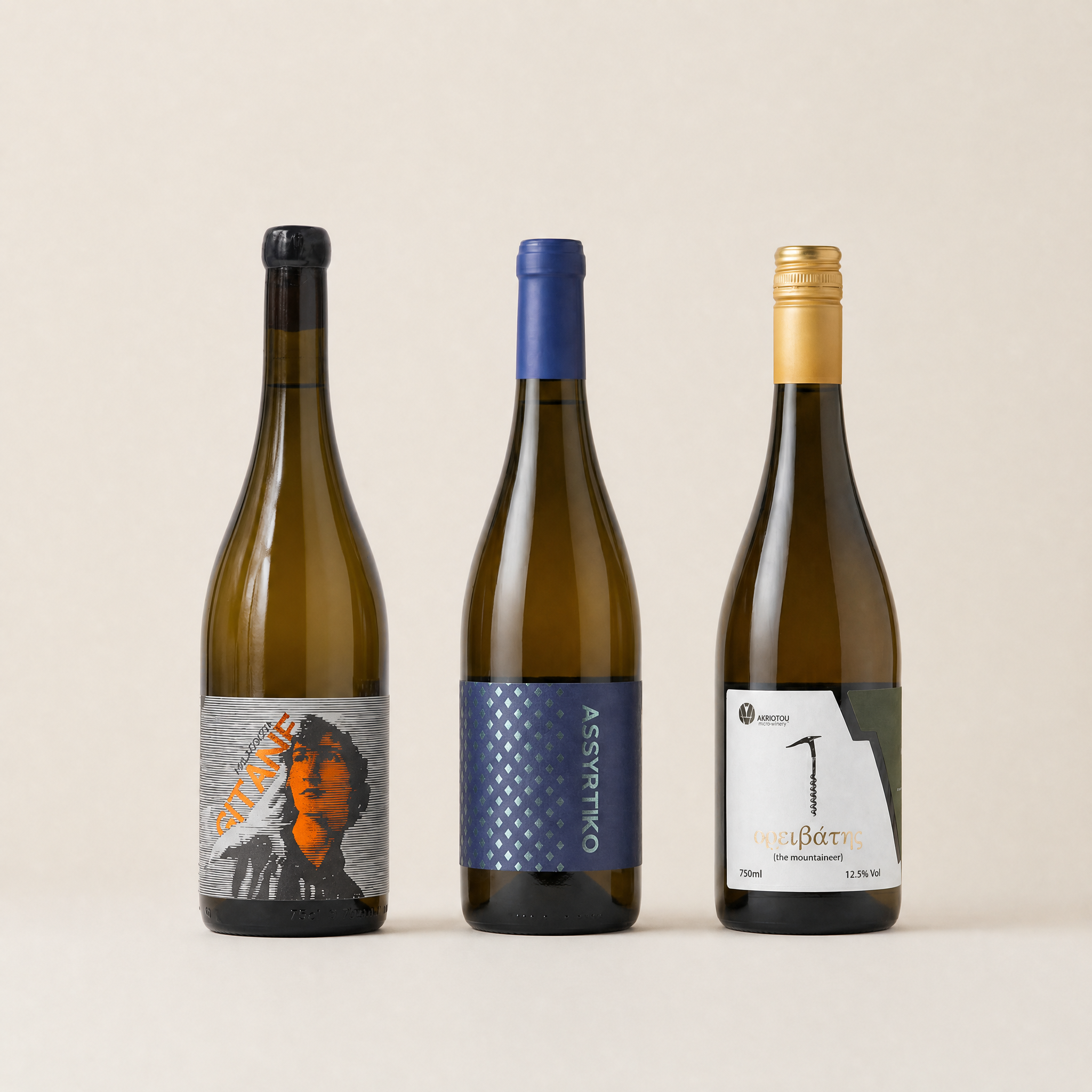 Authentiek Griekenland – Assyrtiko, Malagouzia & Savatiano Proefpakket